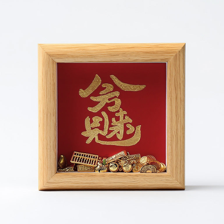 The Prosperity Anchor™: 4 inches Hand-Gilded Kinetic Manifestation Art