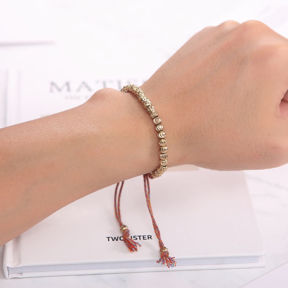 Copper Beads Tibetan Bracelet