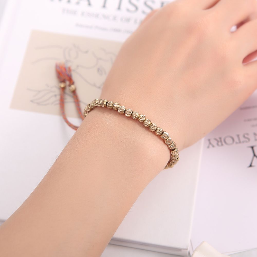 Copper Beads Tibetan Bracelet