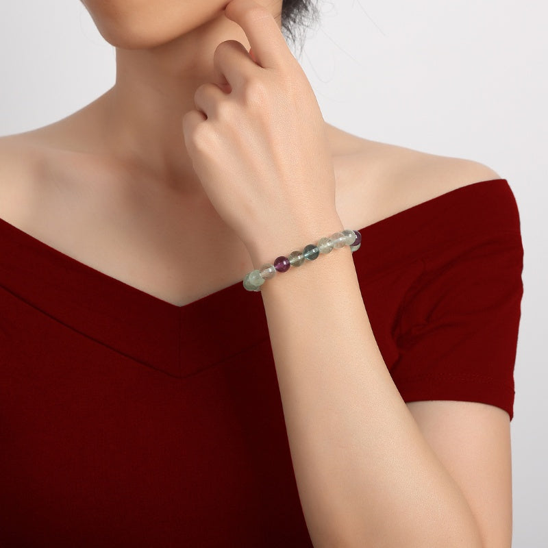 Rainbow Fluorite Healing Bracelet