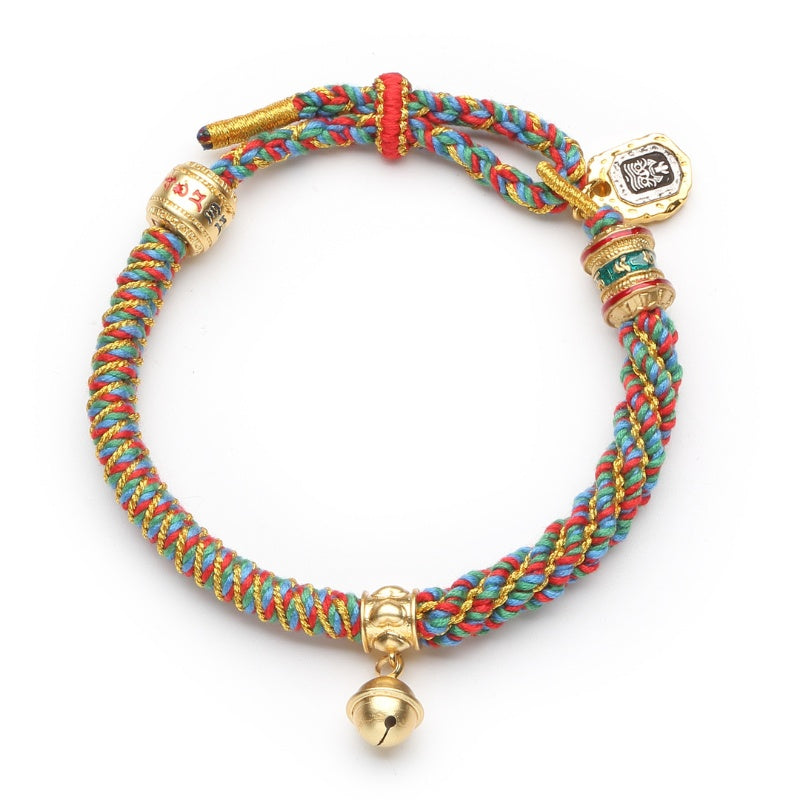 Zakiram Goddess of Wealth Tibetan Mantra Bracelet
