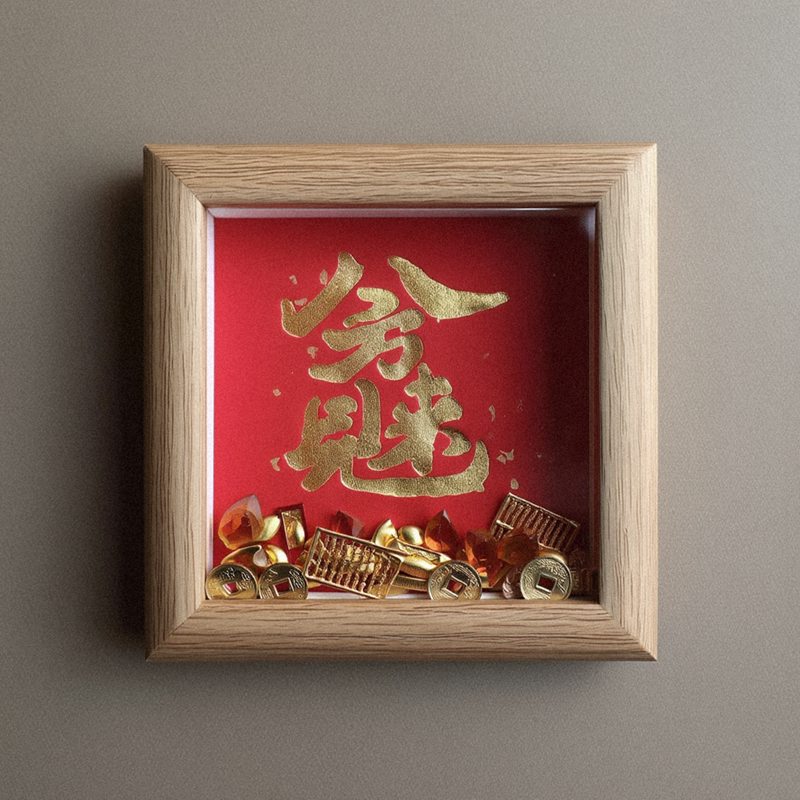The Prosperity Anchor™: 4 inches Hand-Gilded Kinetic Manifestation Art