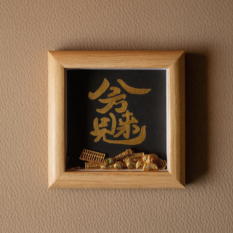 The Prosperity Anchor™: 4 inches Hand-Gilded Kinetic Manifestation Art